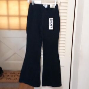 From Anita's Closet DKNY Black Flared Leggings, size small